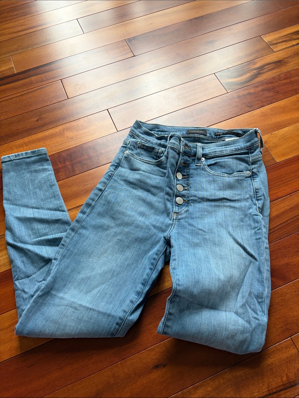 Banana republic high rise skinny